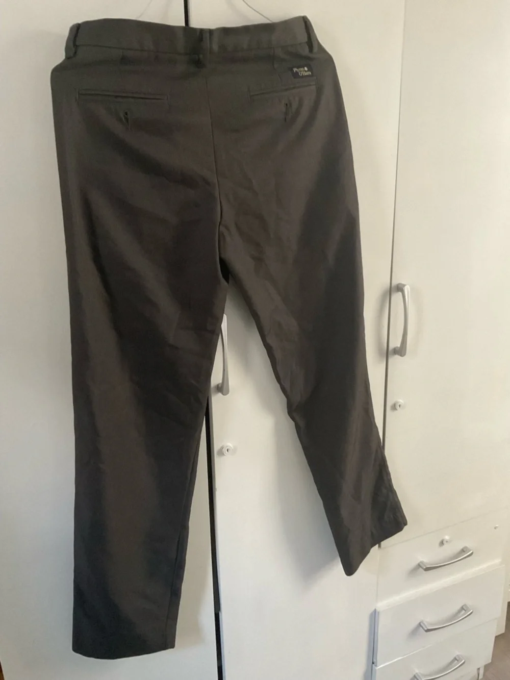 Men's Charcoal Chino Pants - Everyday Tailored Fit - Picture 2 of 2